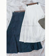 Geometry 浪漫幾何通花層次傘形長裙, Skirt/ SK8776 （navy sold out)