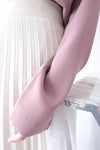 Chiffon 三色領口車褶雪紡上衣, Blouse/ BU8995