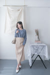 Chiffon 三色領口車褶雪紡上衣, Blouse/ BU8995
