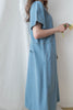 Denim 微傘袖口袋牛仔直身裙, Dress/ DS9477