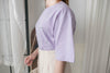 (質地超好) Floral Print 寬鬆oversize線條花花, Tee/ TP9008 （navy sold out)