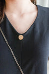 【Intent x Korea label】（100%防皺彈性) Navy V領金鈕扣傘袖開叉裙擺連身裙, Dress/ DS9545