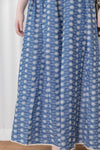 Denim Lace 花邊織紋牛仔布方領連身裙, Dress/ DS9523