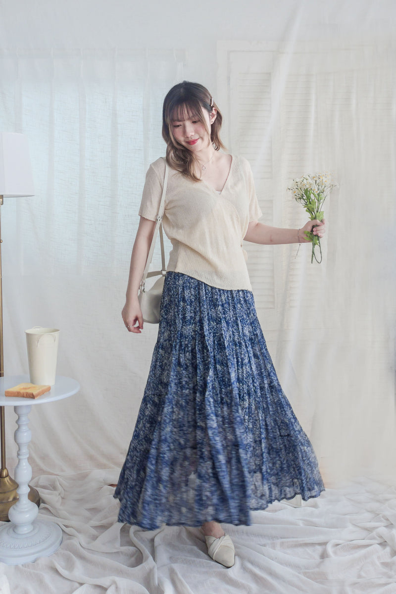 Wrap Knit Top 日常優雅針織綁帶上衣/ TP9174