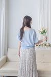 Collar Ease Tee 不經意的氣質短袖上衣/ TP9175