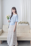 Collar Ease Tee 不經意的氣質短袖上衣/ TP9175