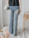 Vintage Flare Jeans 輕復古洗水喇叭牛仔褲/ PT8470