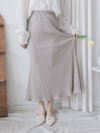 Pleated Shiny fishtail skirt 微光澤飄逸魚尾細褶長裙/ SK8908 (pre-order 9月7日截單)