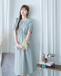 Sophie Dress 入肩線抽繩暗線連身裙/ DS1176
