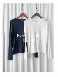 Extra Comfy Cotton Tee 百搭親膚合身打底衫/ TP9130