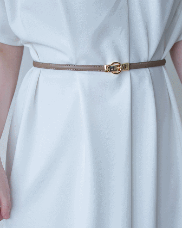 (簡易扣）Oval Belt/ BT8015