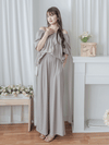 Sophie 涼感皺摺衣領闊腳兩件套 SET/ SE8076 (pre-order beige)