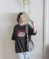 （ Print, Tee  舒適慵懶OVERSIZE日常印花棉質Tee/ TP9039