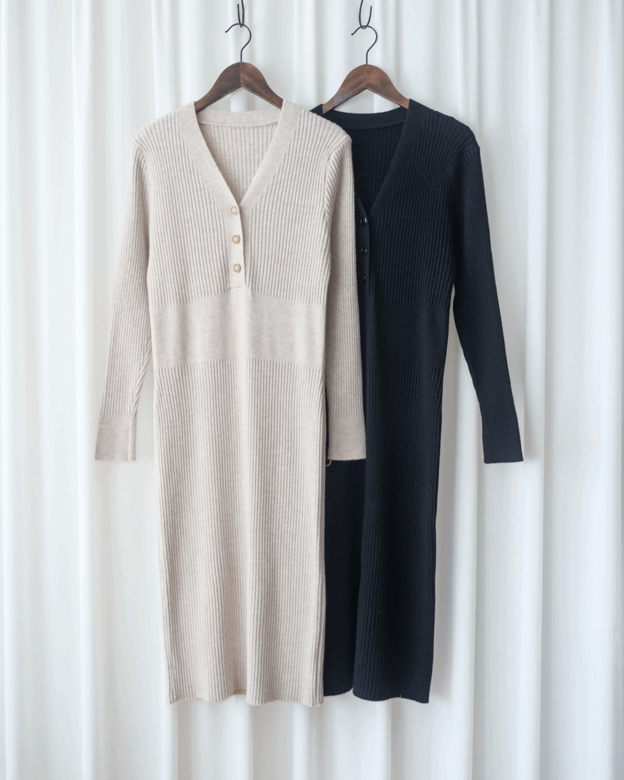 Sophie Dress 柔軟彈性羅紋針織打底裙 / DS1035