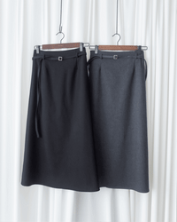 Belted Tailored Skirt 西裝挺感腰帶A形半裙/ SK8927 (Pre-order 2月5日截單)