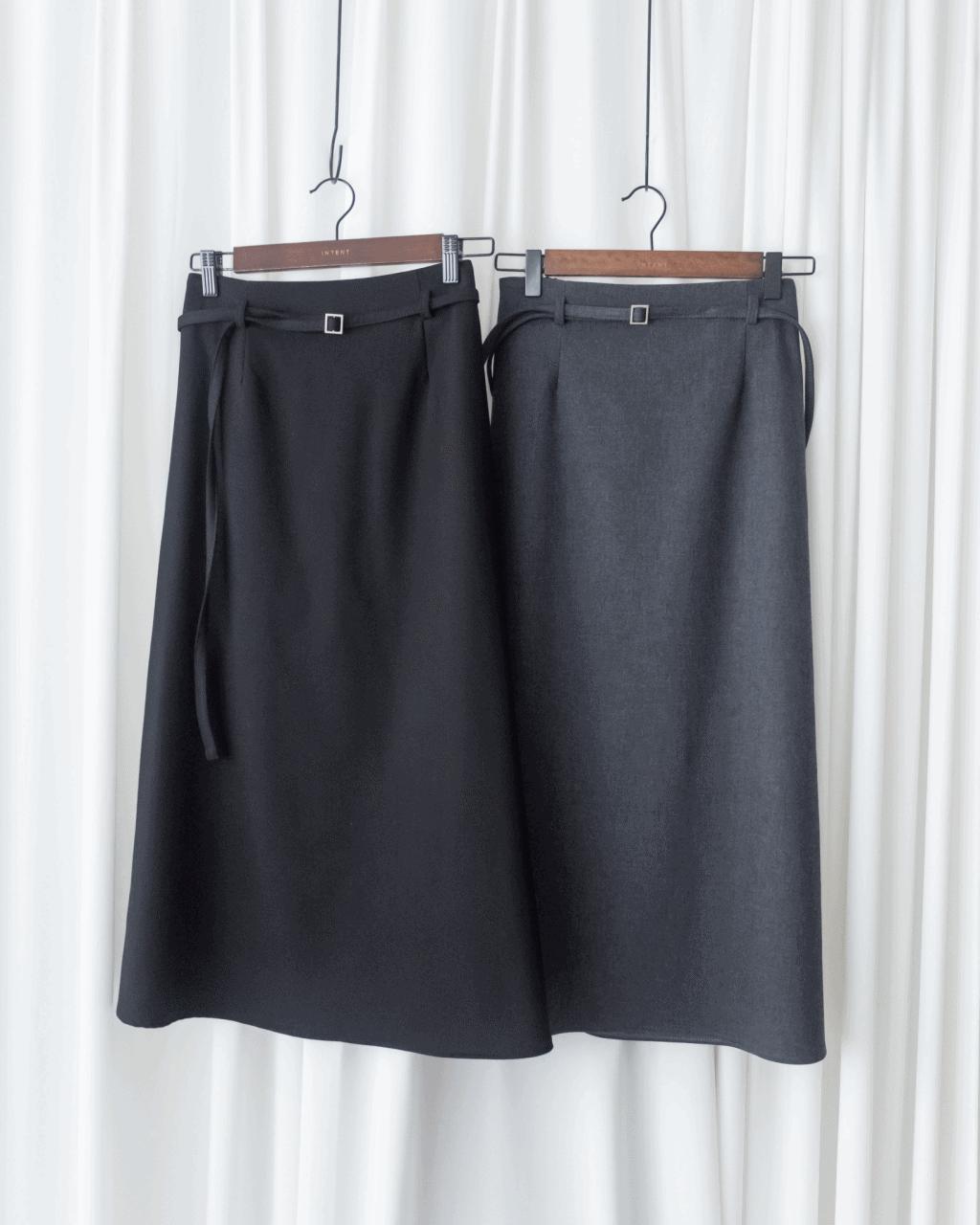 Belted Tailored Skirt 西裝挺感腰帶A形半裙/ SK8927 (Pre-order 2月5日截單)