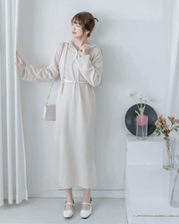 Alice Daily Dress 質感暗紋隨性連身裙/ DS1077