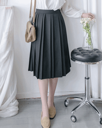 Pleated Skirt 細緻車褶舒適百褶裙/ SK8915 （pre-order 11月24截單)