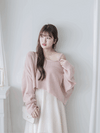 Crop Knit Top 短版斜肩設計吊帶針織/ TP9194