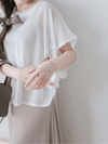 Duo Dress 疊穿隨性奶茶兩件套連身裙/ SE8081