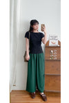 Wide Leg, Pants 輕身舒適半正式感寬腳裙褲/ SK8836(black sold out)