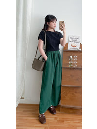 Wide Leg, Pants 輕身舒適半正式感寬腳裙褲/ SK8836(black sold out)