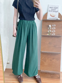 Wide Leg, Pants 輕身舒適半正式感寬腳裙褲/ SK8836(black sold out)