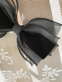Romantic Day 絨面紗感蝴蝶夾, Clip/  HA8122（black sold out)