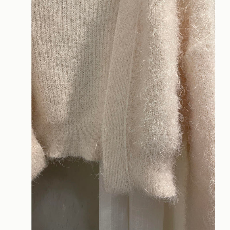 Marshmallow 輕巧棉棉針織毛毛顯長腿外套, Outer/ CD8116 (pink sold out )