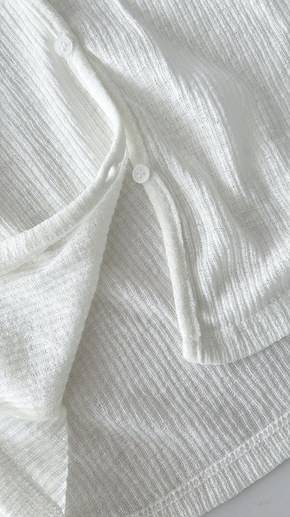 Air 空氣感透氣冷氣外套上衣, Cardigan/ CD8134 (white soldout)