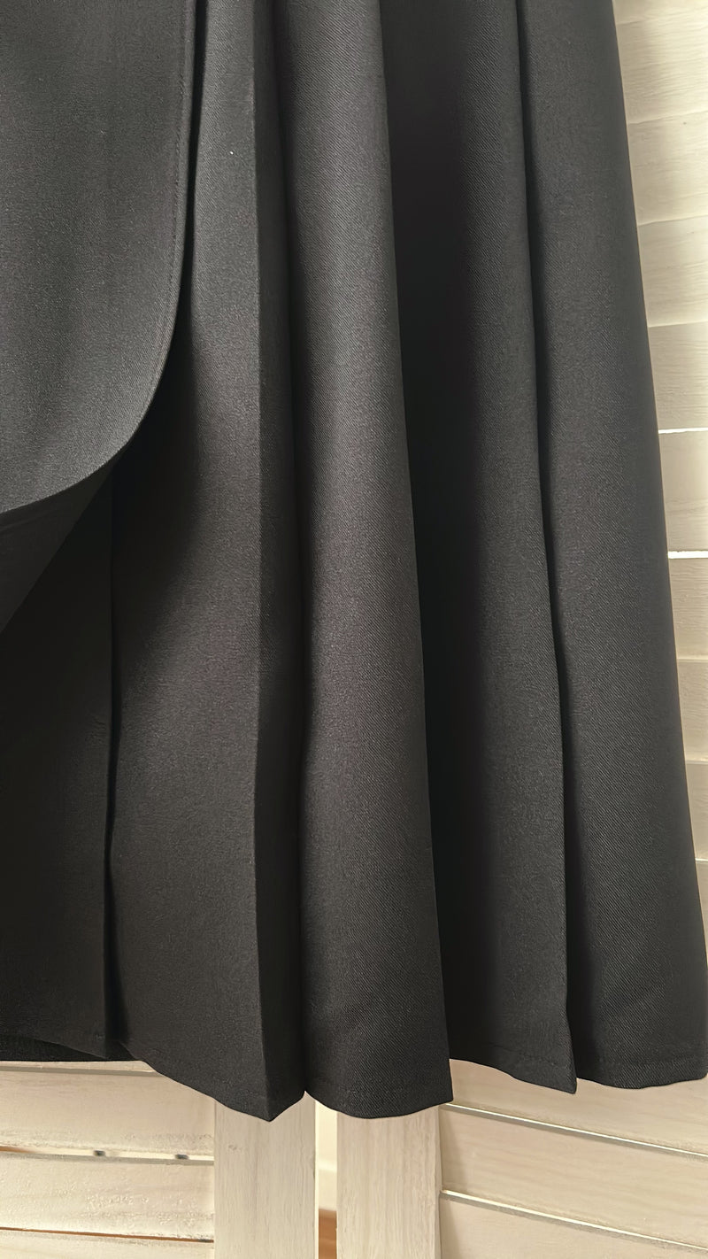 Side Pleated 側釦設計不規則半身裙, Skirt/ SK8797