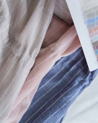 [intent label/ intent 製] Stripe Dress 法式細條親膚棉感口袋連身裙/ DSA8009