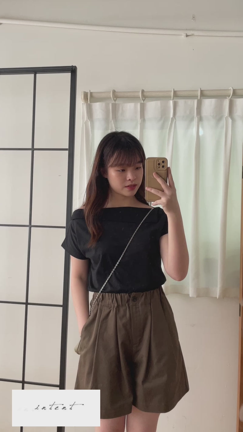 (含VIDEO介紹 📽️)全橡筋加褲頭舒服顯瘦A形短褲, Shorts/ PT8430