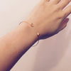 Triangle Gemstone Bangle/ BL8035
