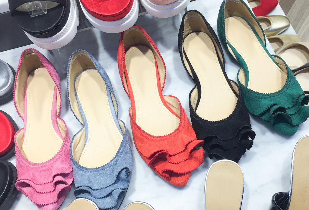Ruffle , flat /(現貨) $329