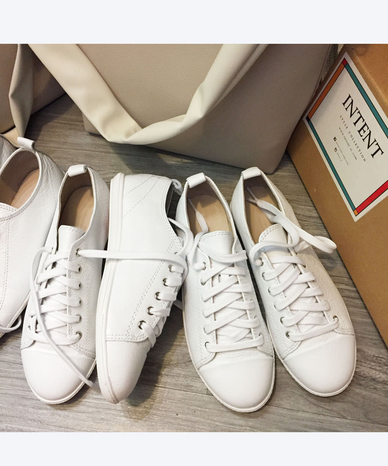 Leather White Sneaker / SH8094