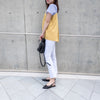 Flare Elastic 全條彈性百搭貼身小直腳, Pants/ PT8220 (WHITE S)