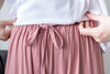 Leisure touch 彈性垂感暗直紋非常休閒直腳褲, Pants/ PT8221