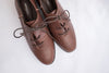 leather oxford 啡色牛皮經典牛津鞋, Shoes/ SH8053