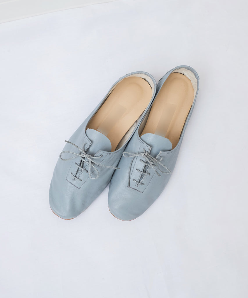 I Want it 天藍羊皮slim-cut休閒鞋, Shoes/ SH8054