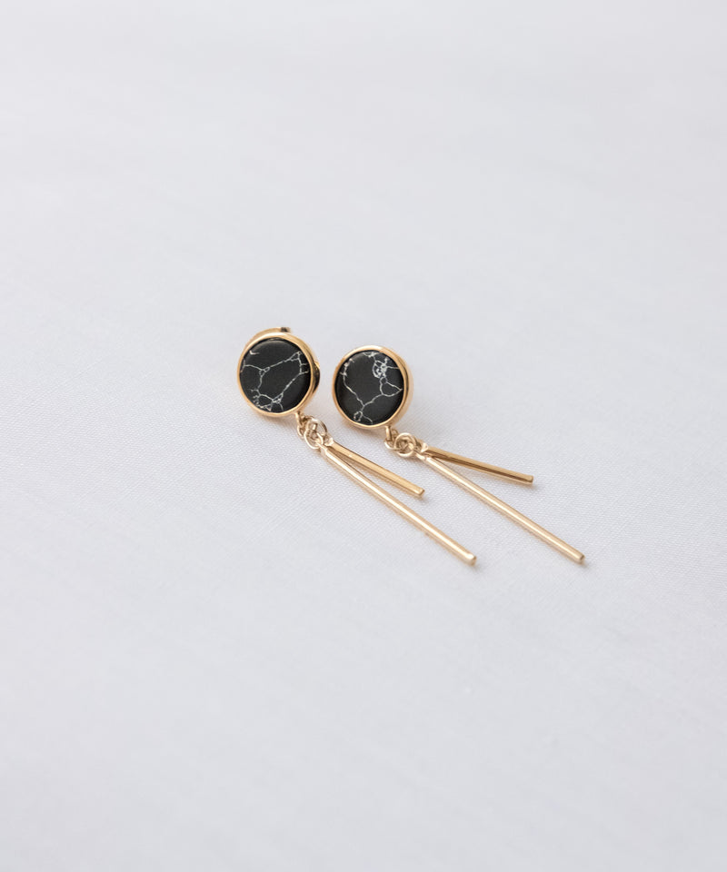 Marble Drop Bar, Earrings/ ER8252
