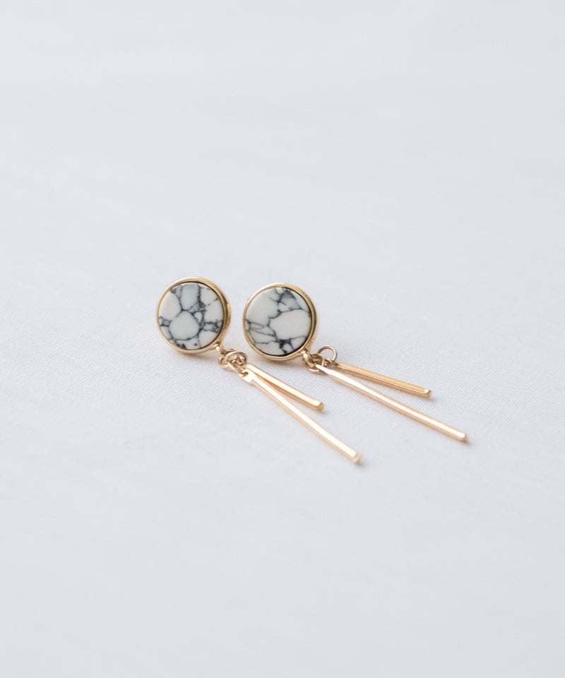 Marble Drop Bar, Earrings/ ER8252