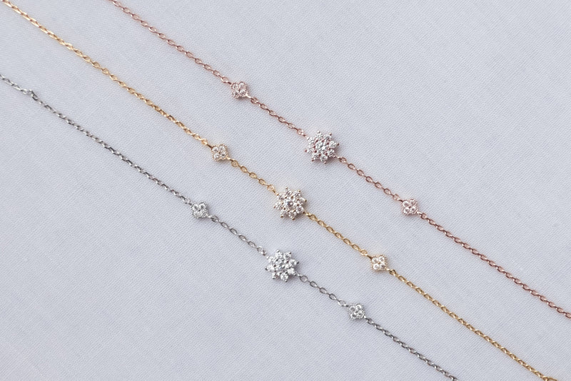 Tri Starry, Bracelet/ BL8072 (Mistygold sold out)