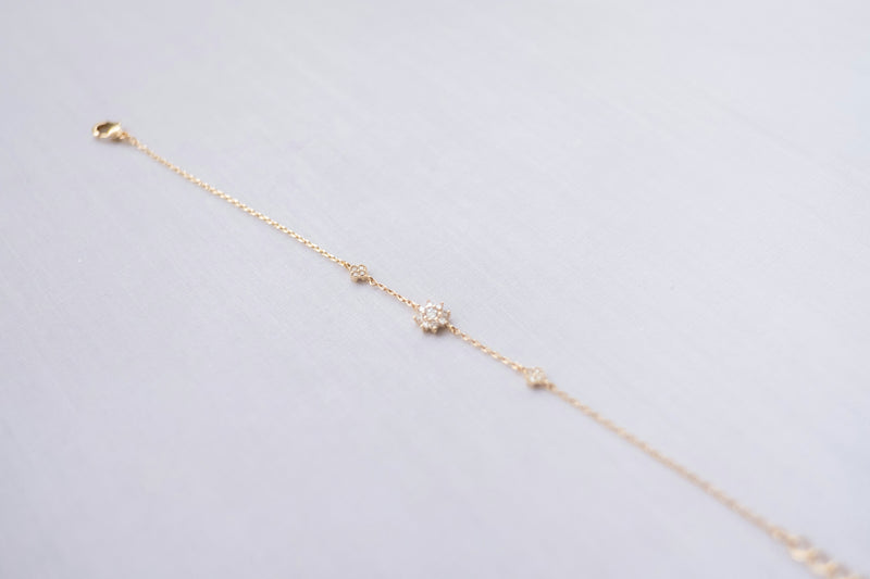 Tri Starry, Bracelet/ BL8072 (Mistygold sold out)