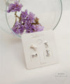 Bow Tie Earrings Set / ER8051