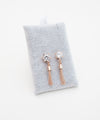Sliver Tassel Earrings(Silver/Rose-Gold) / ER8109