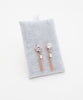 Sliver Tassel Earrings(Silver/Rose-Gold) / ER8109