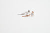 Sliver Tassel Earrings(Silver/Rose-Gold) / ER8109
