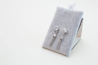 Sliver Tassel Earrings(Silver/Rose-Gold) / ER8109