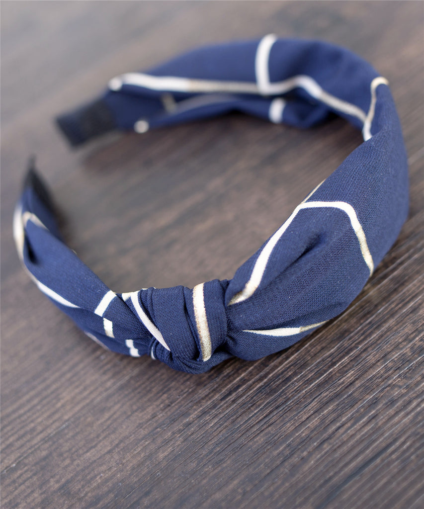 Checked ribbon Hairband / HA8020